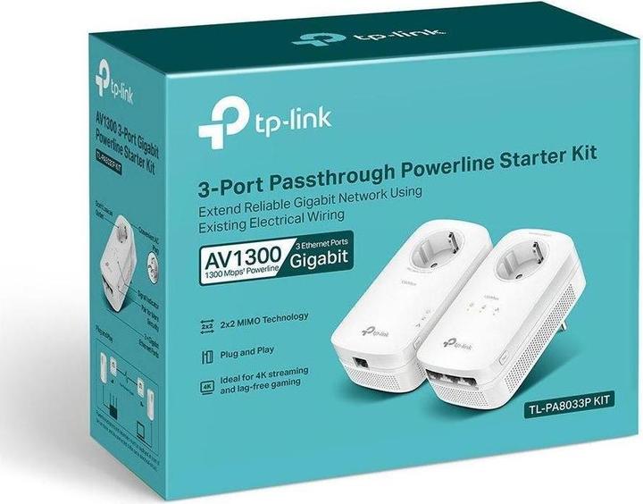 Produktbild TP-Link TL-PA8033P Kit (1300 Mbit/s)