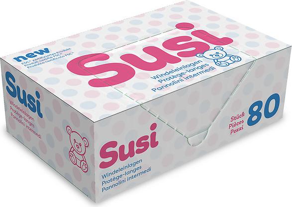 Produktbild Susi Windeleinlagen (80 Stück)