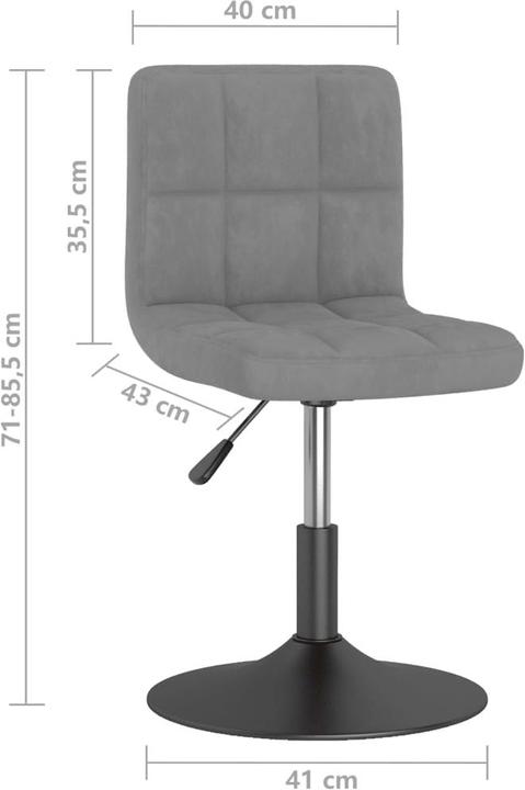 Actual product image VidaXL Bar stool