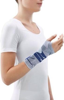 Produktbild Bauerfeind Aktivbandage links titan (2)