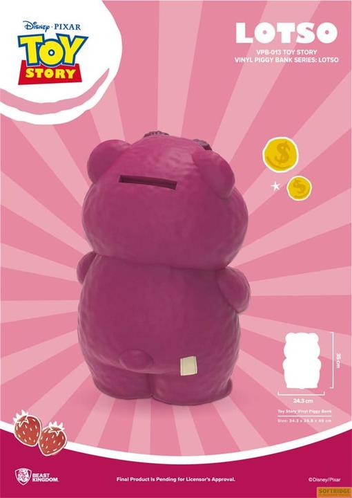 Immagine prodotto Beast Kingdom Salvadanaio di Toy Story tirelire Lotso 35 cm (35 cm)