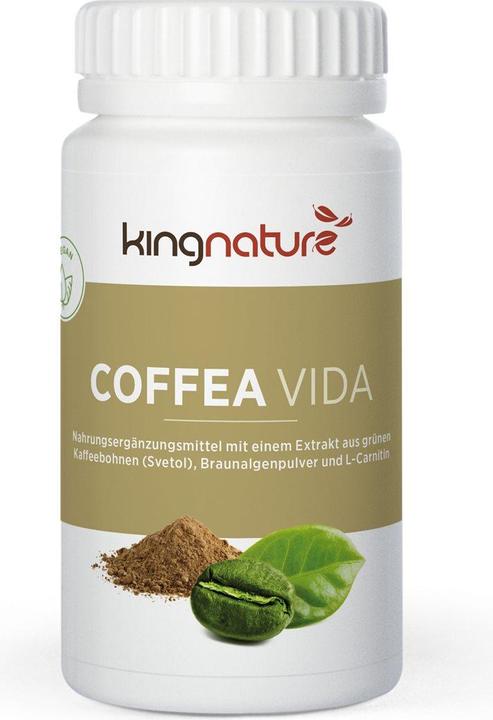 Kingnature Coffea Vida 200 mg Grüner Kaffe-Extrakt Kaps (60 Stück, Kapseln, 60 g)