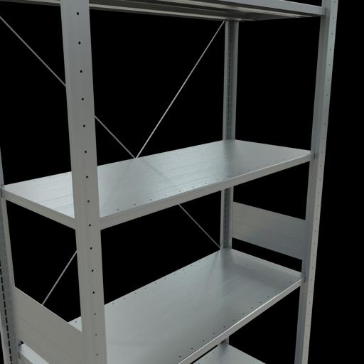 Immagine prodotto Schulte Lagertechnik MULTIplus150 sistema di scaffalatura di base senza bulloni con traversa
