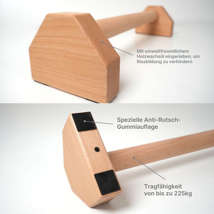 Image du produit Hermex Lot de 2 poignées de pompes Push-up Bar Poignées d'appui manuel Aides pour les pompes