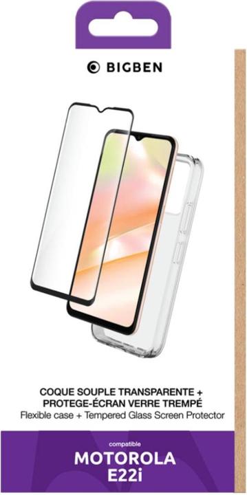 Actual product image Bigben Protection Set Series (Motorola Moto E22i)