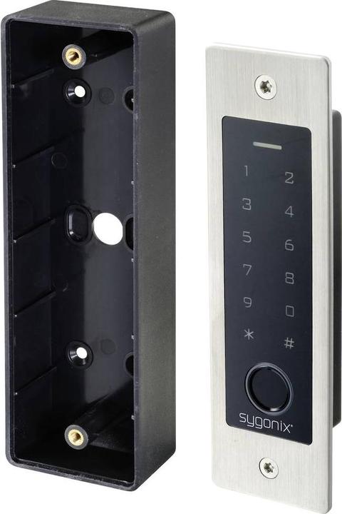 Productafbeelding Sygonix SY-5231014 Vingerafdruk/RFID-toegangssysteem inbouw 12 V/DC, 18 V/DC IP (Vingerafdruk, Sleutelkaart)
