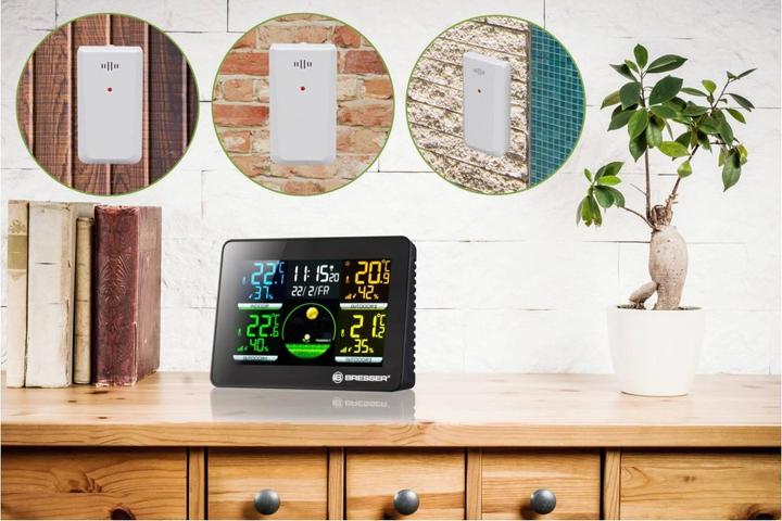 Produktbild Bresser Thermo-/Hygrometer Quadro NLX