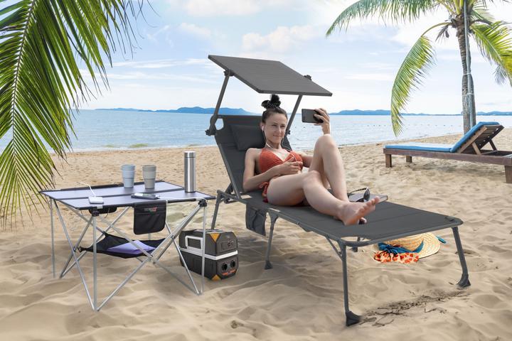 Actual product image Technaxx Foldable Solar Camping (193 cm)