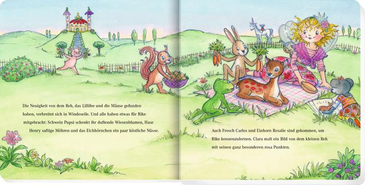 Image du produit Princesse Lillifee aide le petit chevreuil (livre cartonné) (Allemand)