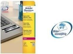 Actual product image Avery Type plate labels
