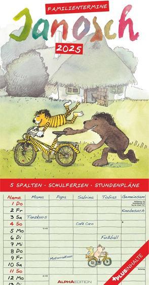 Produktbild Alpha Edition Familienplaner (22 x 45 cm, Harter Einband, Deutsch)