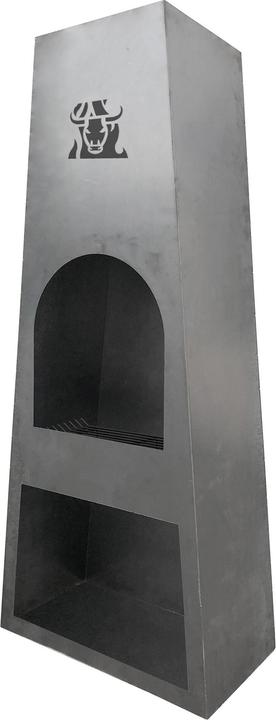 Actual product image Mayer Barbecue HEIZA Garden Fireplace MGK-1660, Corten Steel