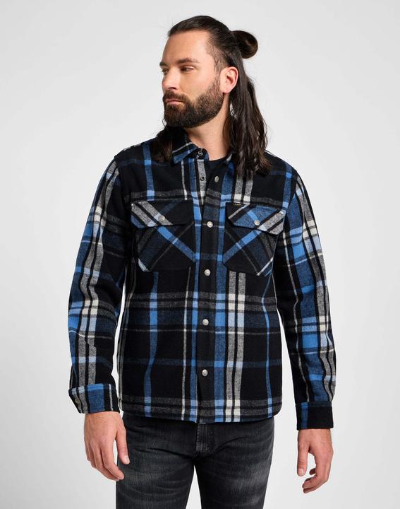 Lee Langarmhemd 101 Wool Overshirt
