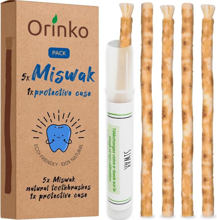 Orinko Natürliche Zahnbürste (5 x)
