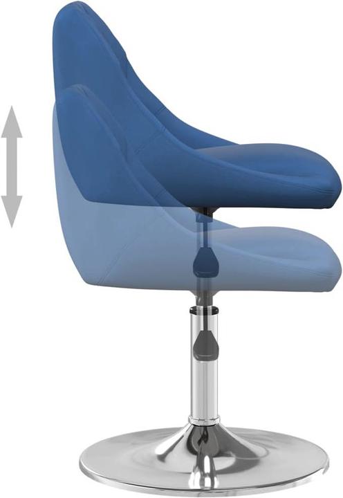 Actual product image VidaXL Drehbarer Esszimmerstuhl