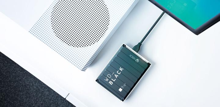 Actual product image WD Black P10 Game Drive for Xbox (4 TB)