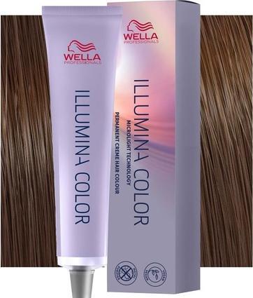 Immagine prodotto Wella Colore per capelli Illumina Color No. 6/37 Biondo scuro marrone dorato / 60 ml (6, 37 Biondo scuro, marrone dorato, 60 ml)