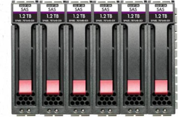 Immagine prodotto HPE E MSA HDD SAS Enterprise, 10K, SFF, 2,5 pollici, M2, 3 anni di garanzia, confezione da 6 pezzi (2.40 TB, 2.5")