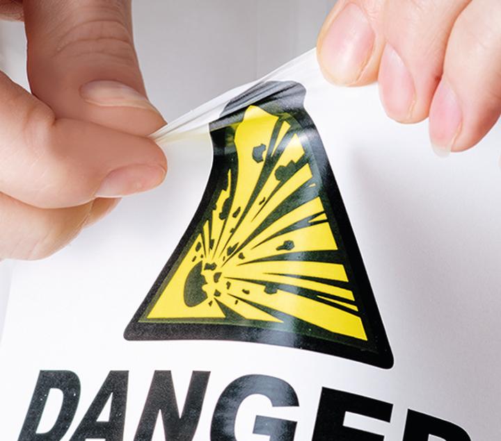 Actual product image HERMA Weatherproof shipping labels A4