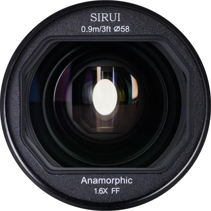 Produktbild Sirui Saturn 35mm T2.9 1.6x anamorphotes Carbon-Vollformat-Objektiv Fuji X-Mount X35N (Fujifilm X, Vollformat)
