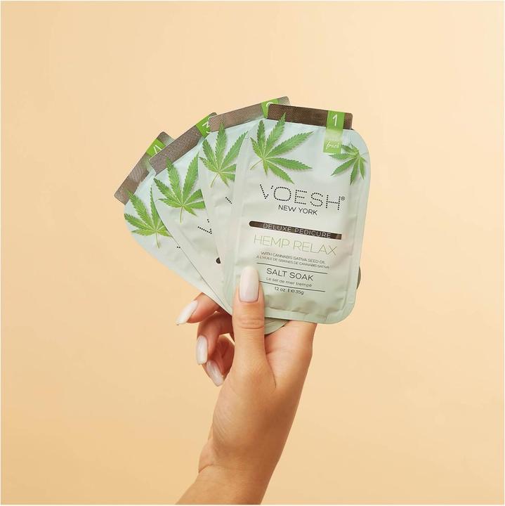 Produktbild Voesh Pedi Hemp Relax (Fusscrème & Fussgel, Fussbad, Fussmaske, 1 ml)