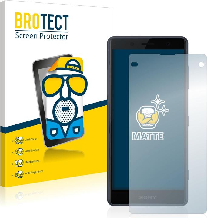 Actual product image BROTECT Anti-glare screen protector matt (2 Piece, Sony Xperia Z2 Compact)