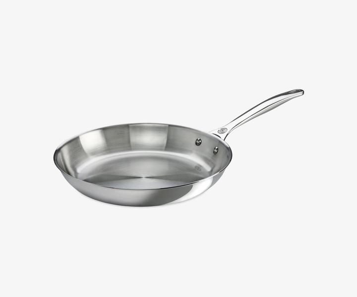Actual product image Le Creuset 3-ply Plus (26 cm, Frying pan, Stainless steel)