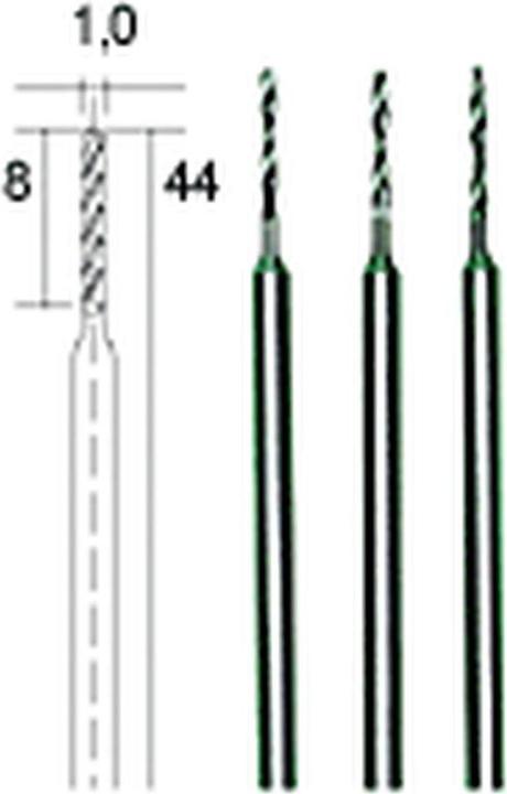 Image du produit Proxxon Perceuses HSS micro twist (1.0 millimètre)
