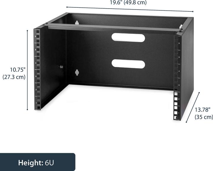 Immagine prodotto StarTech 6u 12in Staffa Di Montaggio A Parete