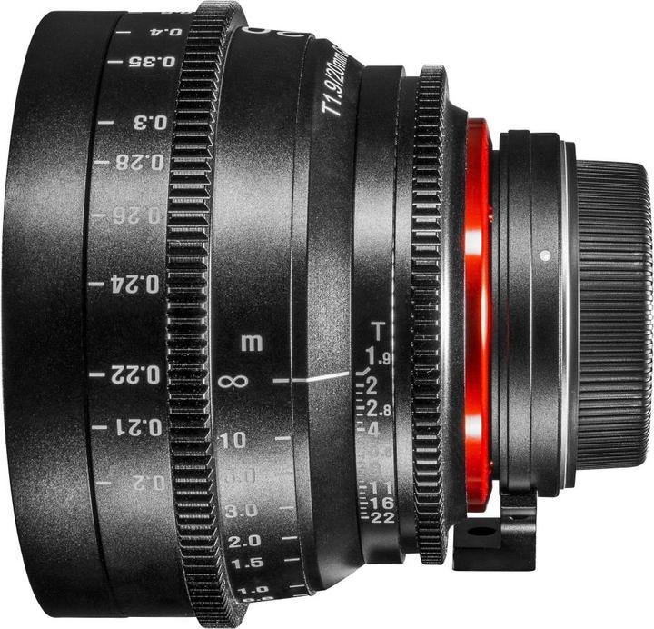 Produktbild Samyang XEEN 20mm T1.9 FF Cine Canon (Canon EF, Micro Four Thirds, Vollformat, APS-C / DX)