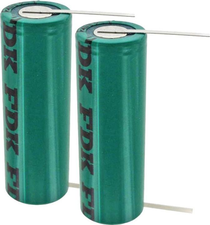 AccuCell 2 Stück Ersatz-Akku (OB27) für elektrische Zahnbürste für Braun Oral B Triumph 5000 Serie (2 Stk., 2800 mAh)