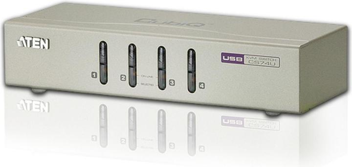 Actual product image Aten CS74U KVM/Audio Switch