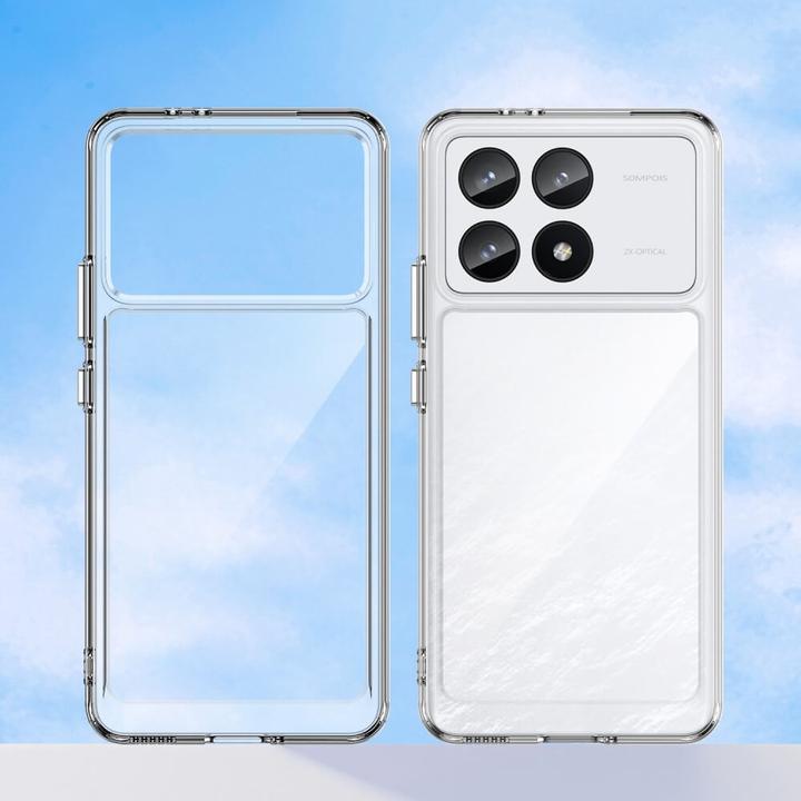 Productafbeelding Cover-Discount Xiaomi Poco F6 Pro - Beschermend acryl hoesje voor mobiele telefoon met opstaande rand (Xiaomi Poco F6 Pro)