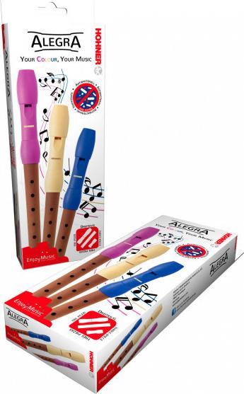 Actual product image Hohner Alegra Line Recorder (flute, Baroque)