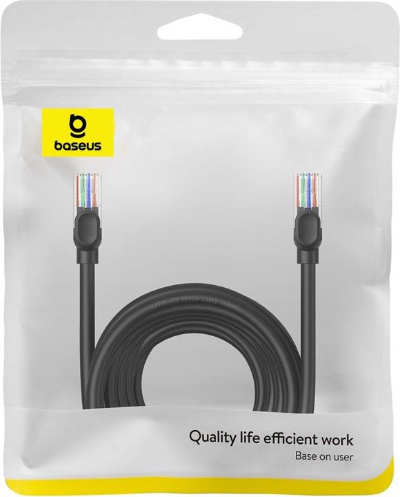 Produktbild Baseus Ethernet CAT5, 10m network cable (black) (CAT5, 10 m)