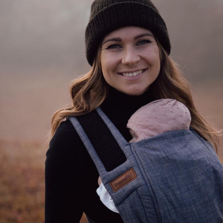 Actual product image Hoppediz Bondolino b.pure baby carrier