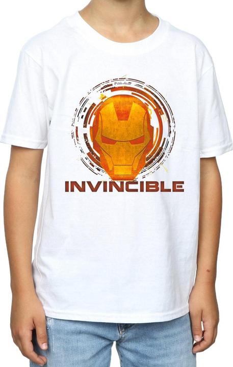 Actual product image Boys Iron Man Invincible T-Shirt (128)