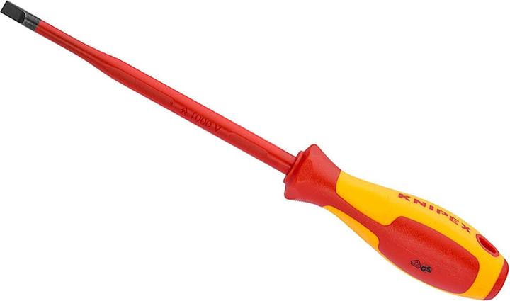 Image du produit Knipex Tournevis (Slim) pour vis à tête fendue (Vis fendues)