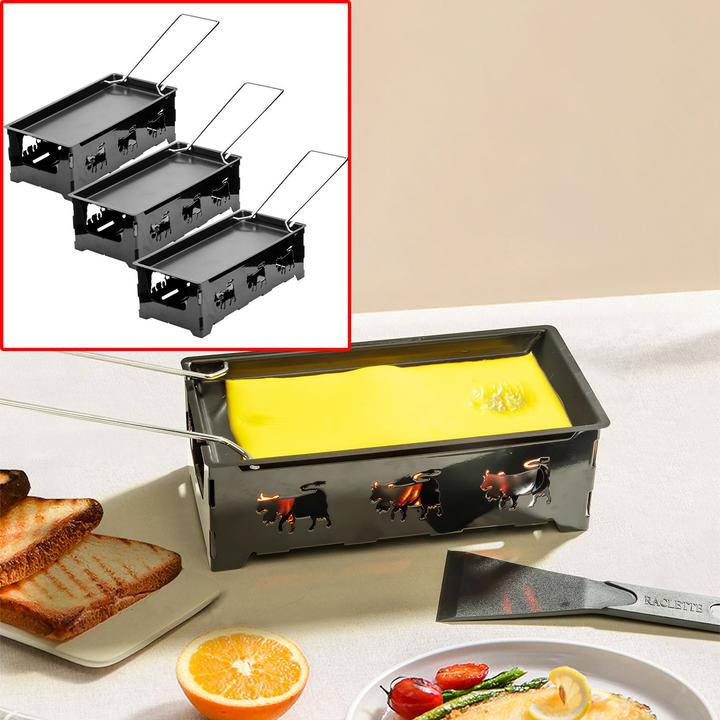 Image du produit Casativo Set de 3 bougies à raclette pliables pour 1 personne