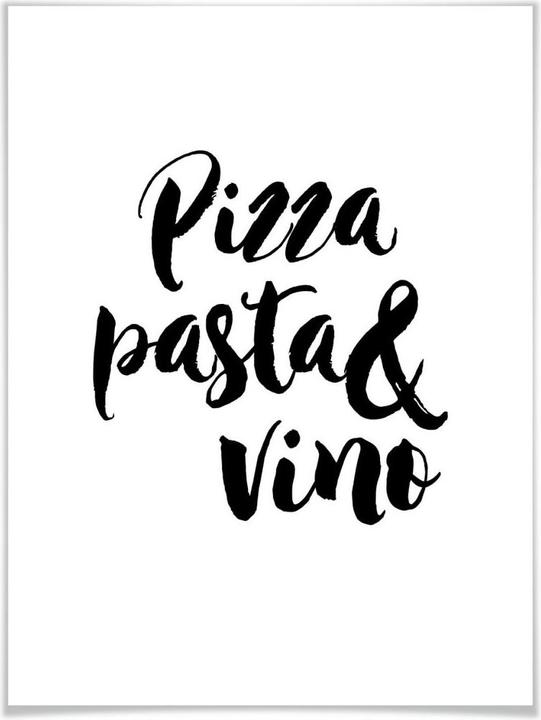 Produktbild Trenddeko Pizza Pasta Vino (100 x 120 cm)