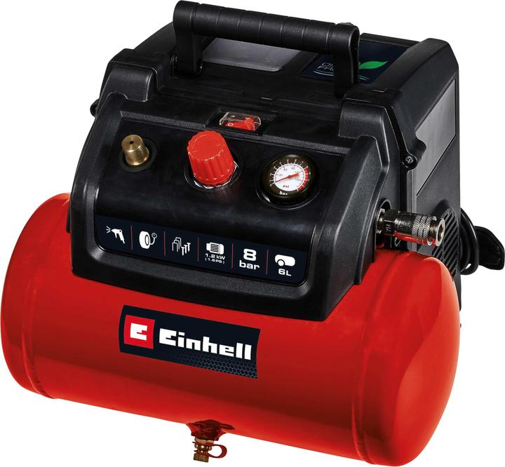 Immagine prodotto Einhell Compressore TC-AC 190/6/8 OF | 6 litri (8 bar, 6 l)