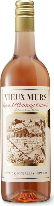 Produktbild Patrick Fonjallaz Rosé de Gamay Vieux Murs Vaudois AOC Fonjallaz (1 x 70 cl, 2020)