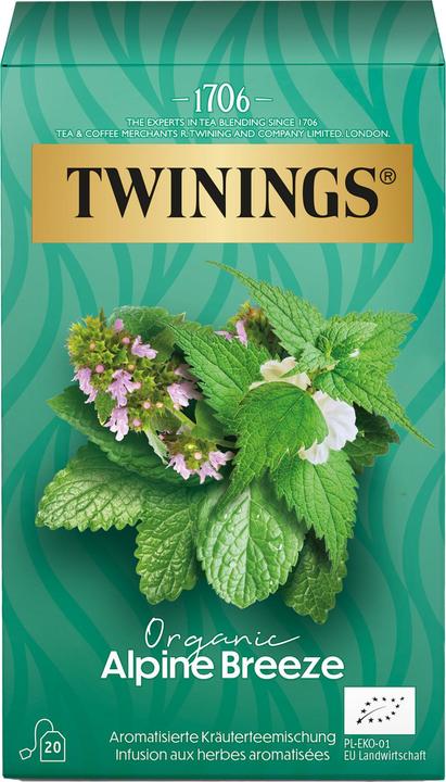 Immagine prodotto Twinings Brezza Alpina Biologica 20 Btl 1,8 g (74 g)