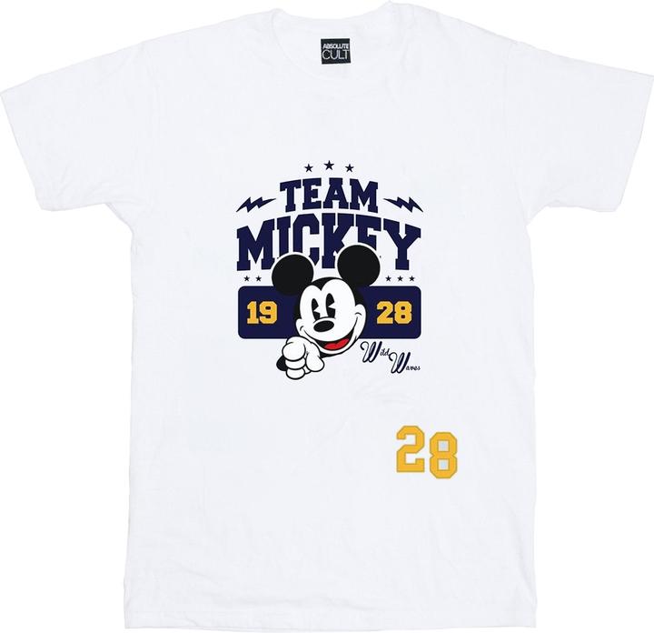 Immagine prodotto Disney Mickey Mouse Team Mickey Maglietta Uomo (M)