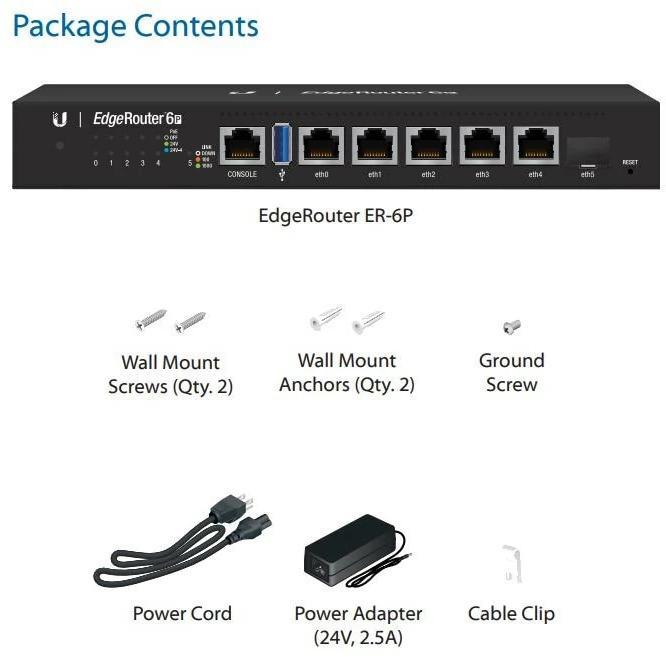 Produktbild Ubiquiti EdgeRouter 6P