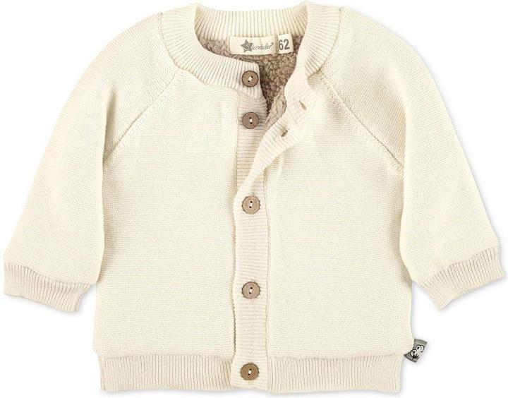 Sterntaler Strickjacke gefüttert Stern Natur Gr. 80 (80)