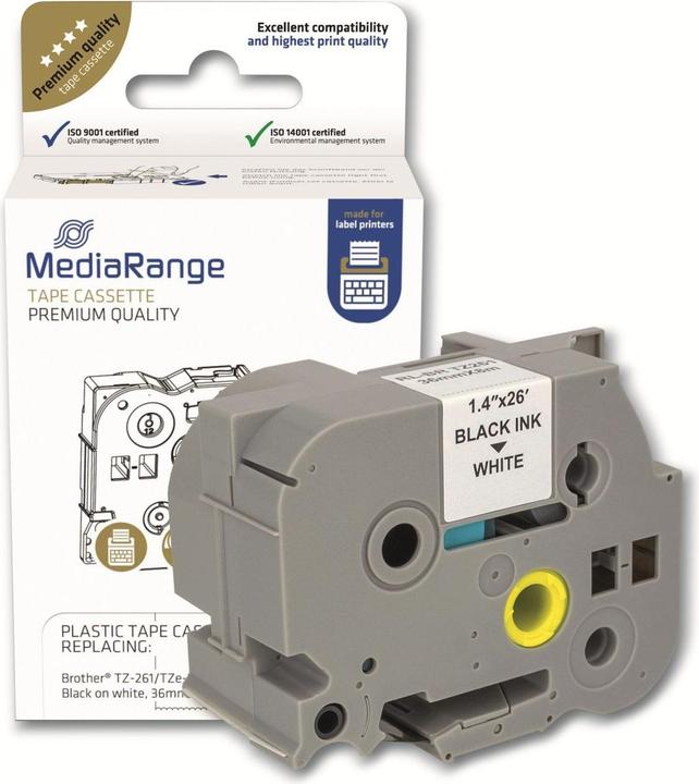 Produktbild MediaRange MRBTZ261 (3.60 cm, Schwarz)