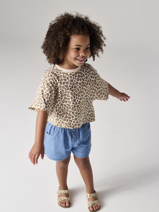 Produktbild Vertbaudet Mädchen Jeansshorts mit Dehnbund (146)