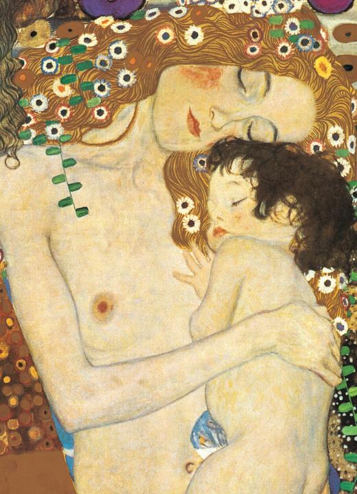 Actual product image Eurographics Mother and child by Klimt - detail (1000 pieces)