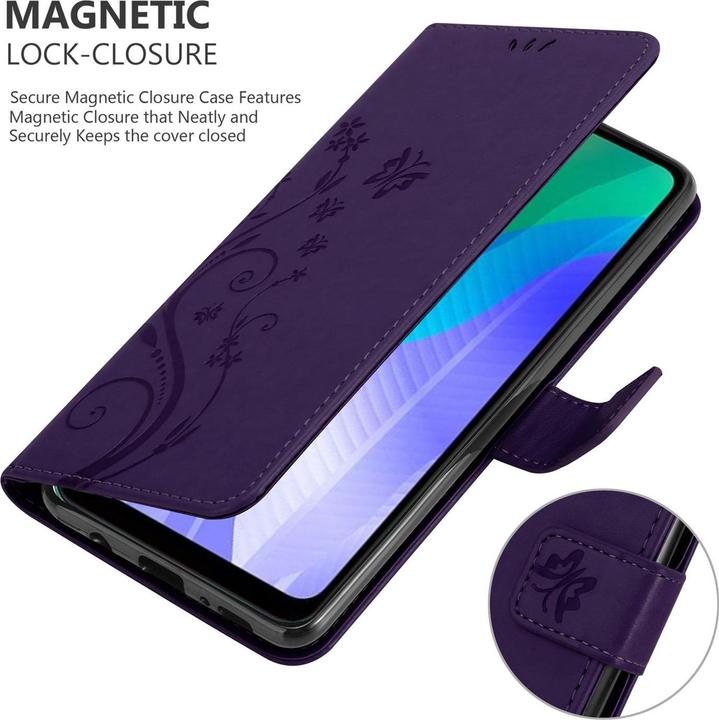 Immagine prodotto Cadorabo Copertina del libro di fiori (Huawei Y6p)